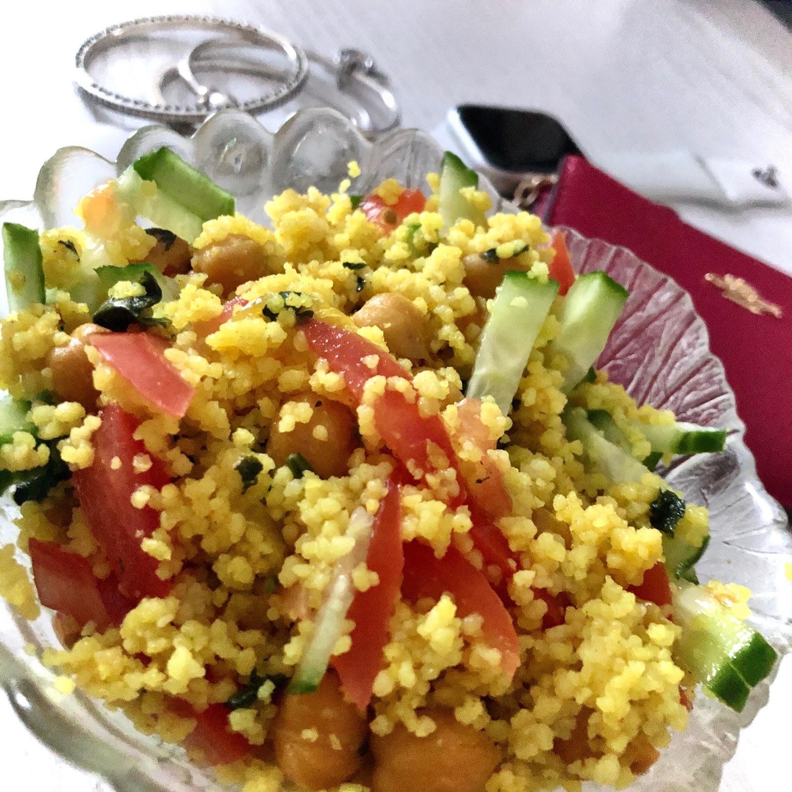 Couscous And Chickpea Salad