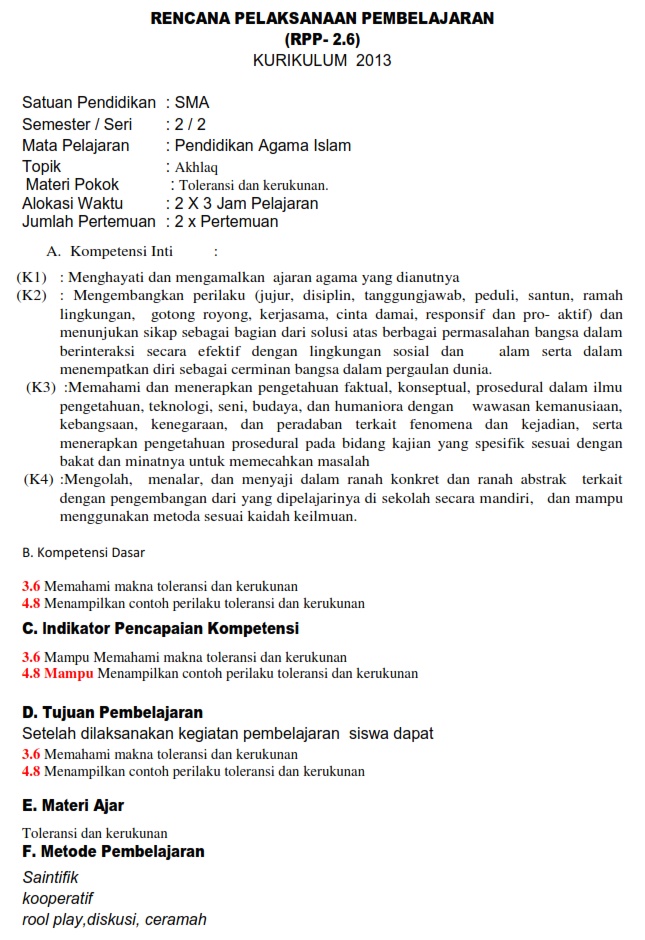 Ceramah Tentang Toleransi Penggambar