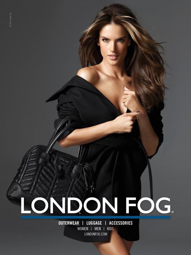 Alessandra Ambrosio for London Fog Alessandra Ambrosio for London Fog