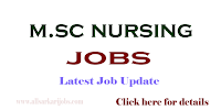 Private College M.Sc nursing jobs