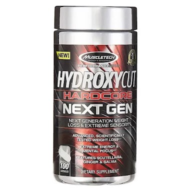 MuscleTech Hydroxycut Hardcore Next Gen, 100 capsules