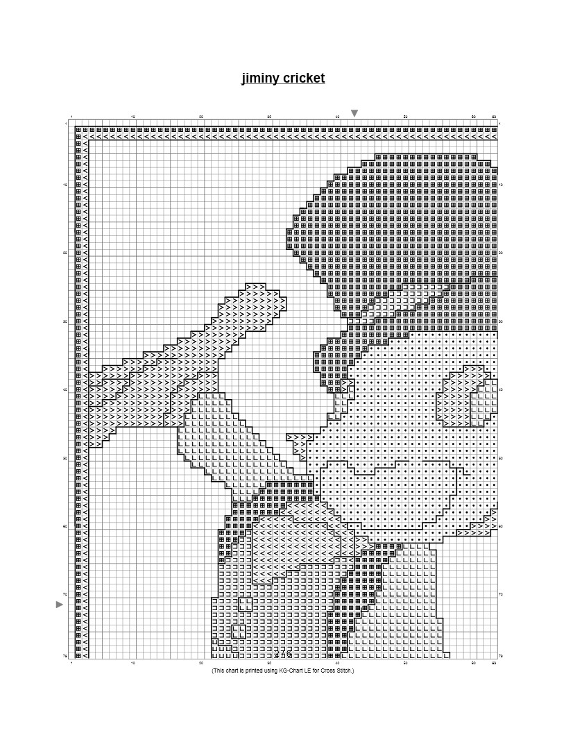 free cross stitch patterns and links JIMINY CRICKET