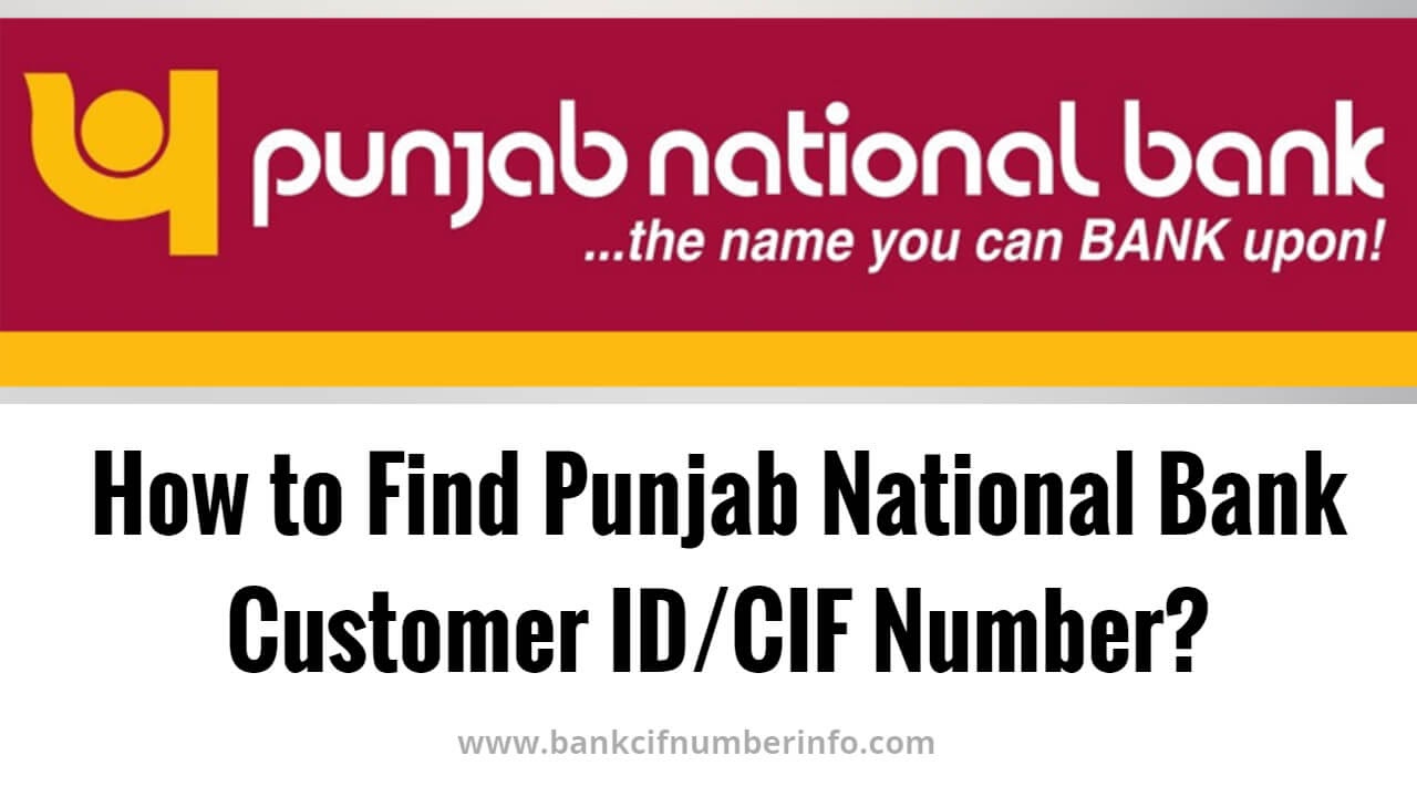 Find Pnb Customer Id Cif Number Using 6 Methods Bank Cif Number