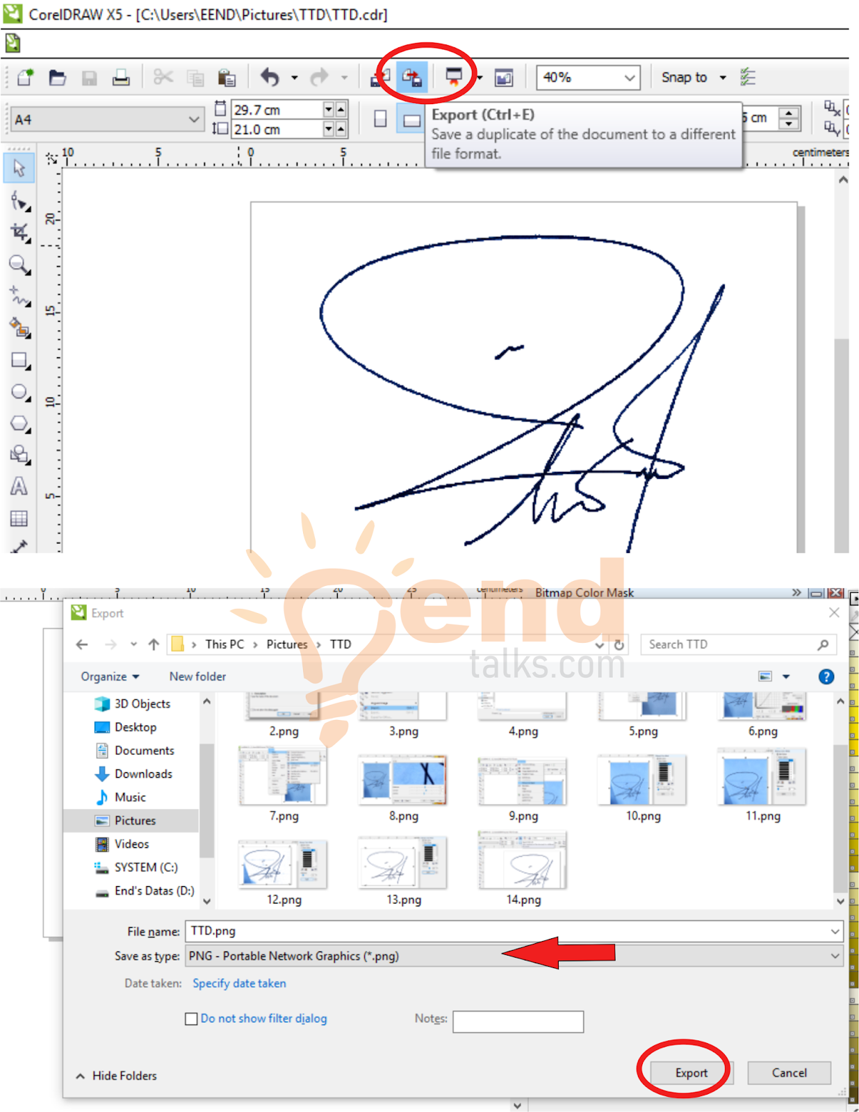 Cara Edit Hasil Scan Dengan Coreldraw