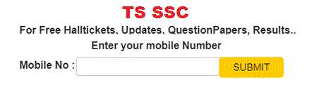 Telangana SSC Hall Tickets 2019