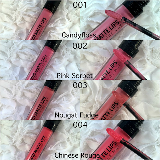 Gosh Liquid Matte Lips Review And Swatches -Spring/Summer 2017 Collection