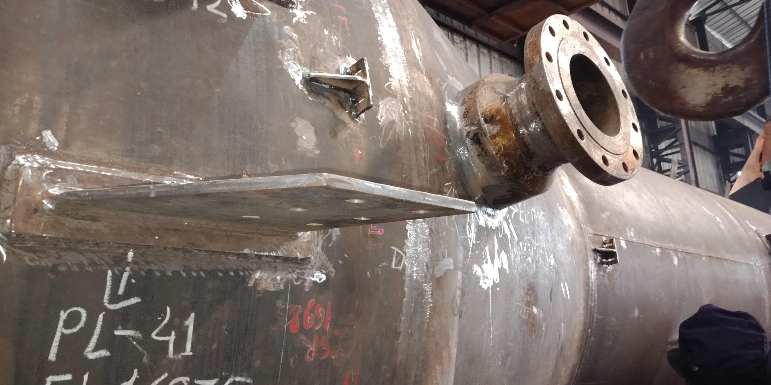 INSPECTIONS OF NOZZLES OF PRESSURE VESSELS. FABRICATION & RELATED TERMS