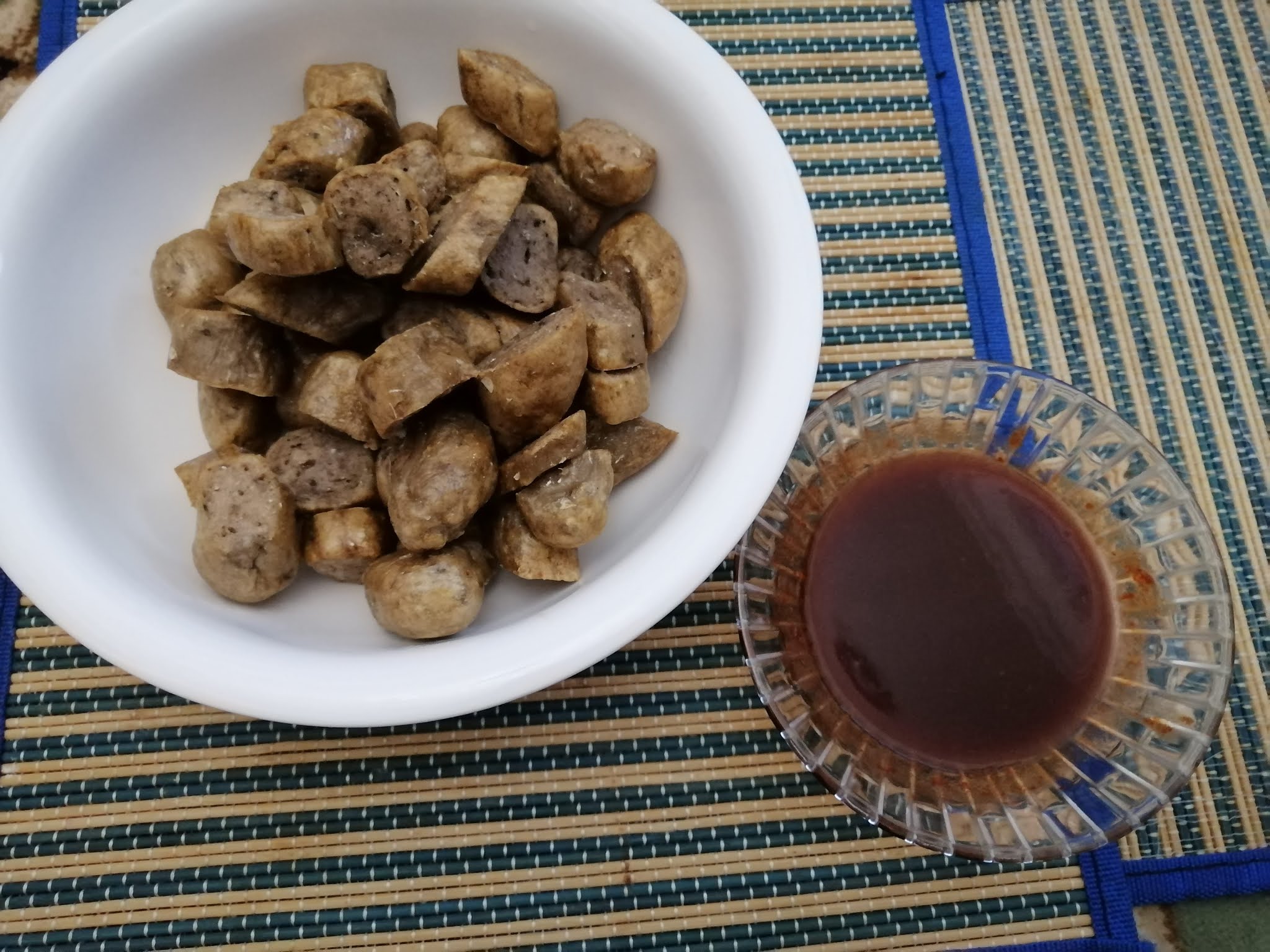 Keropok lekor air fryer