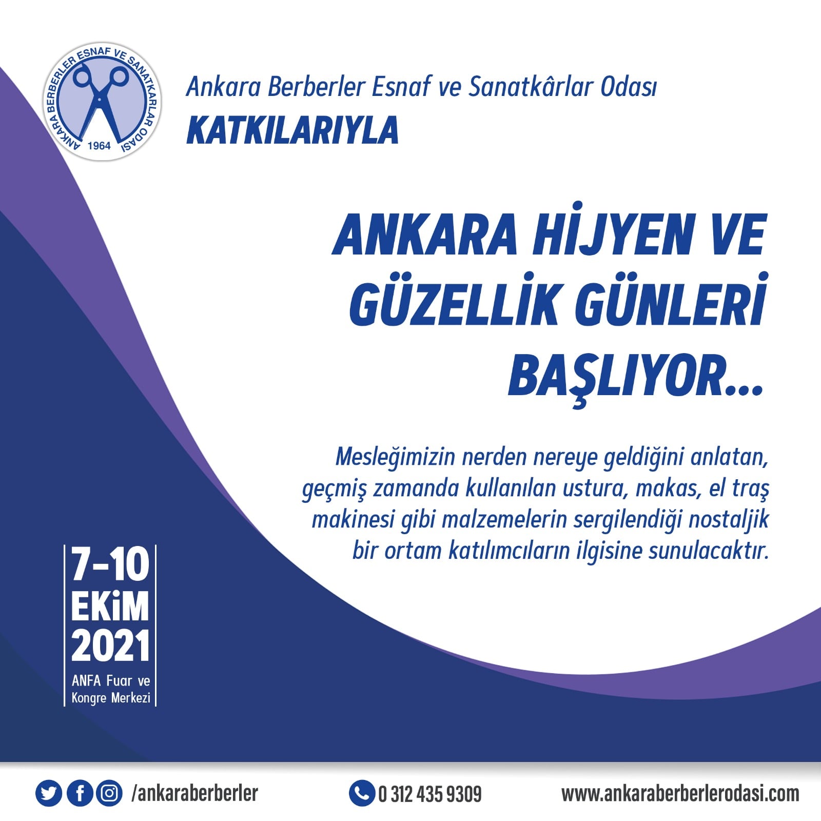 Kozmetik, Hijyen ve Güzellik Günleri Ankara Altınpark 'da