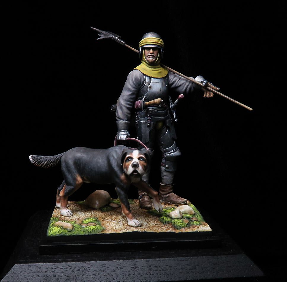 WAR DOG 14 scale resin bust mercenary