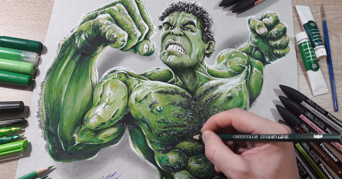 Drawing The Hulk - Characters.