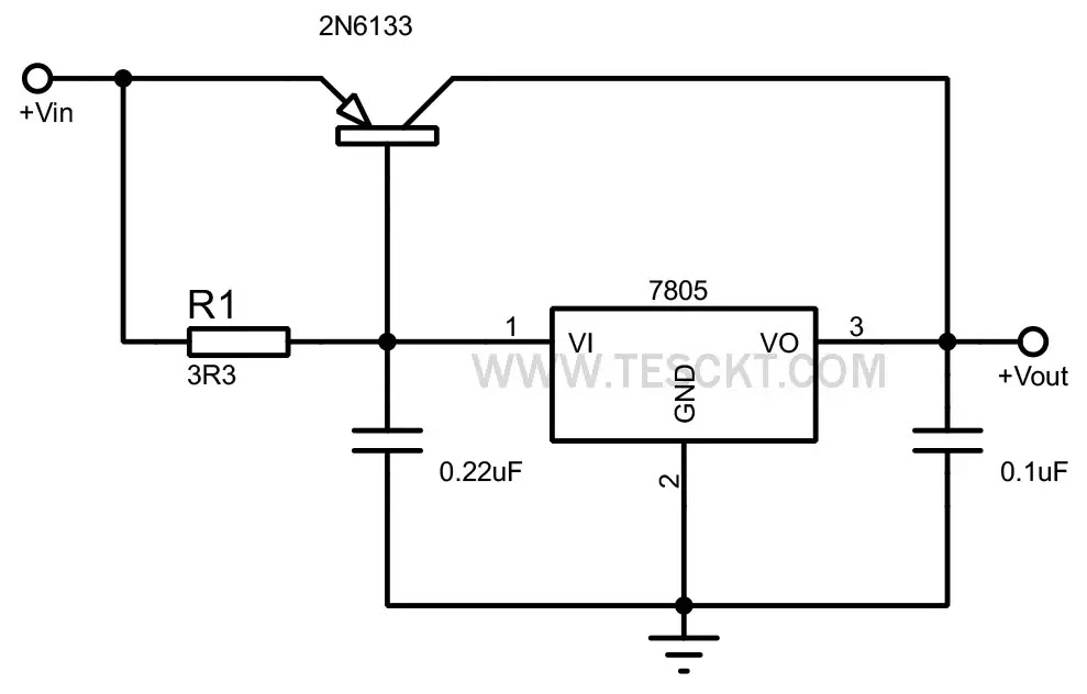 7805 High current voltage regulator 7805 High current voltage regulator