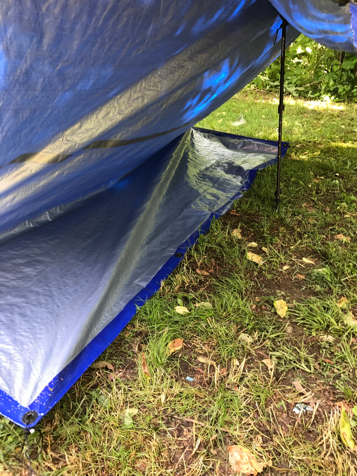 BackPack BushCraft Pitch the Tent and Use a Tarp Easy Tarp Set Ups for Beginners