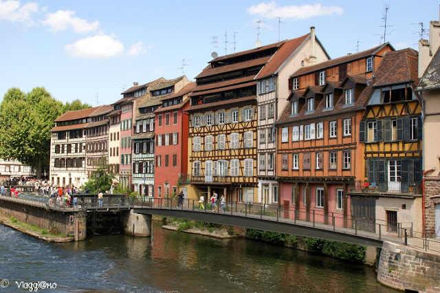 La Petit France a Strasburgo e le sue case colorate