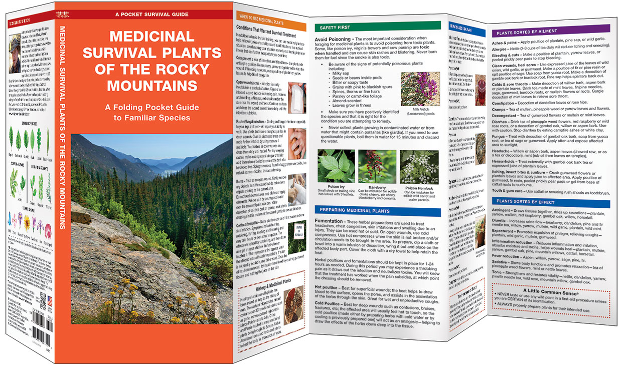Rocky Mountain Bushcraft Edible & Medicinal Survival Plants of the