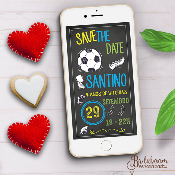 save the date aniversário infantil