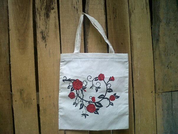 Serba Lukis Cara Membuat Kreasi Tas Lukis