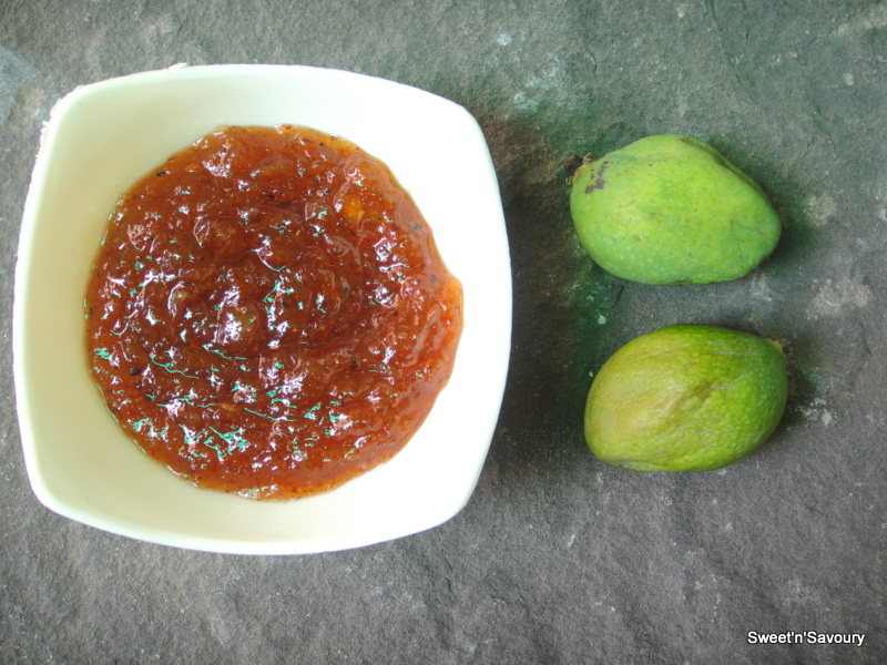 Sweet 'n' Savoury: Super Quick Raw Mango Relish-Summer Herald