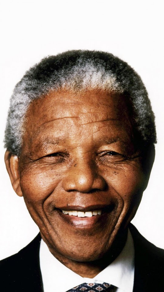 Nelson Mandela Smiling  Android Best Wallpaper