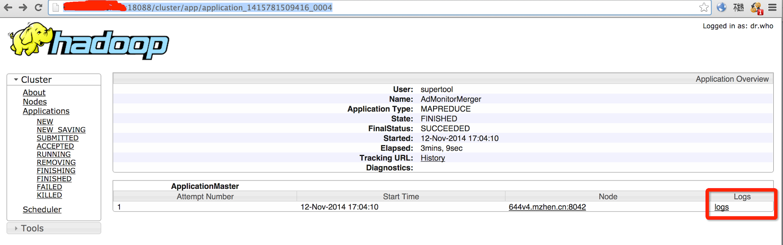 Jason4Zhu Yarn Log Aggregation Configuration In Hadoop