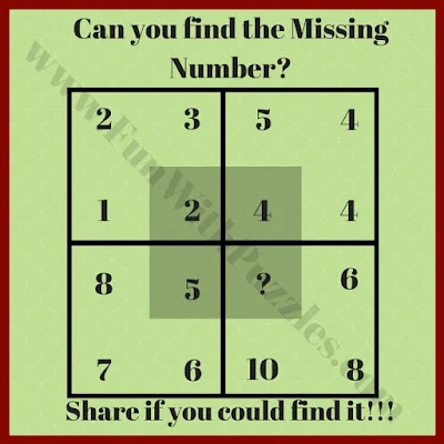 IQ Test Maths Reasoning Number Puzzle Question