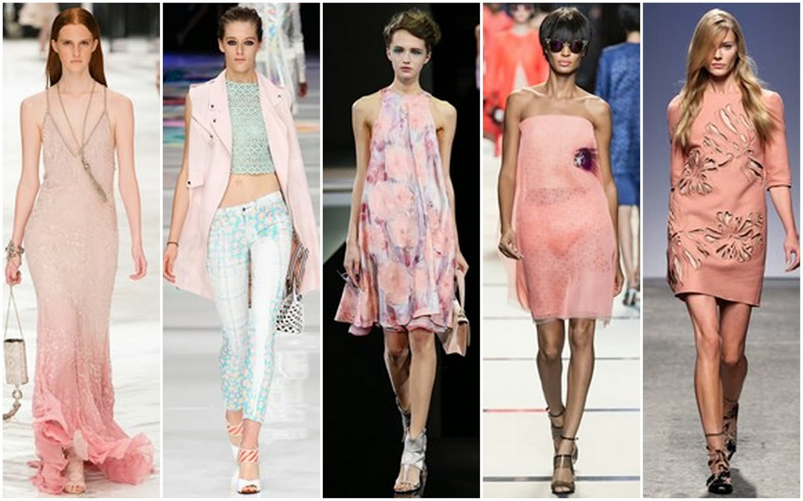 Beautifully Fierce!: Milan Fashion Week Spring 2014 Colour Trends.