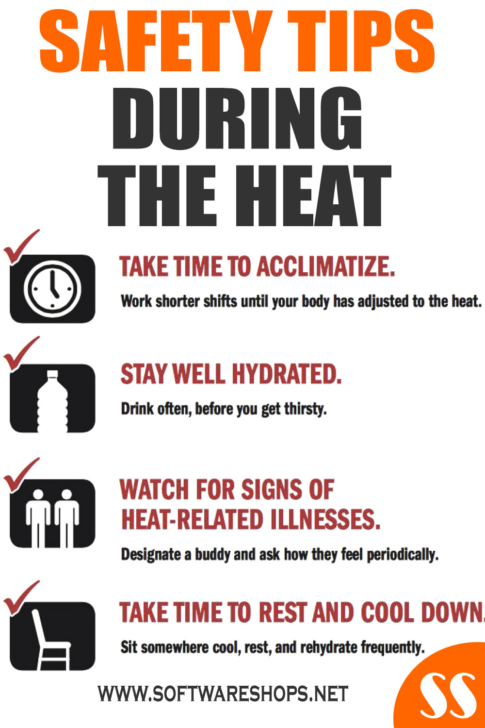 safty tips during the heat