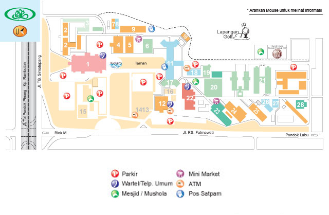 Denah Rumah Sakit Fatmawati E Rumah