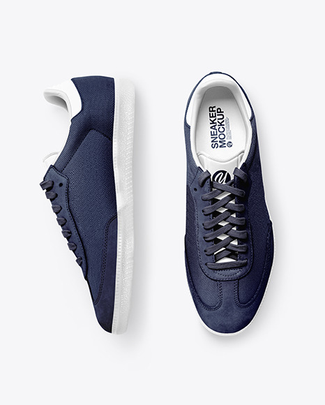 Download Free Realistic Sneakers Mockup PSD Mockup Template