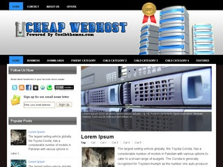 Cheap Webhots Blogger Templates