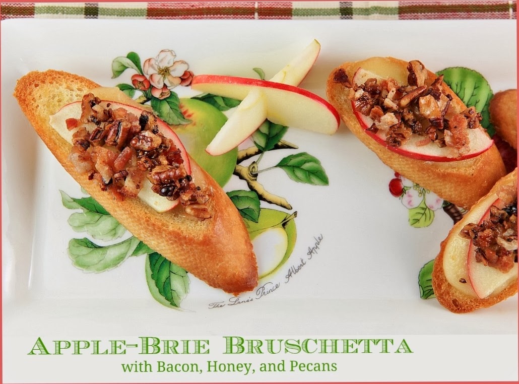 Apple-Brie Bruschetta - RattlebridgeFarmRecipes