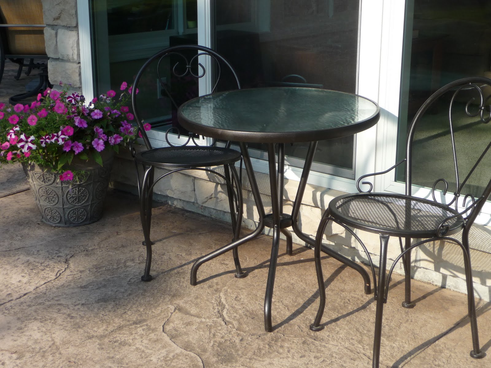 My Covered Bridge Bistro Set Makeover