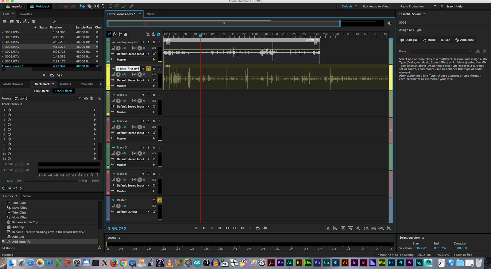 Creative Production Sound BBC Sound Effects Task