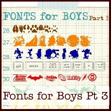 fonts for boys