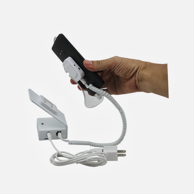 Security Display Alarm Stands for Mobile Phone Retail Stores