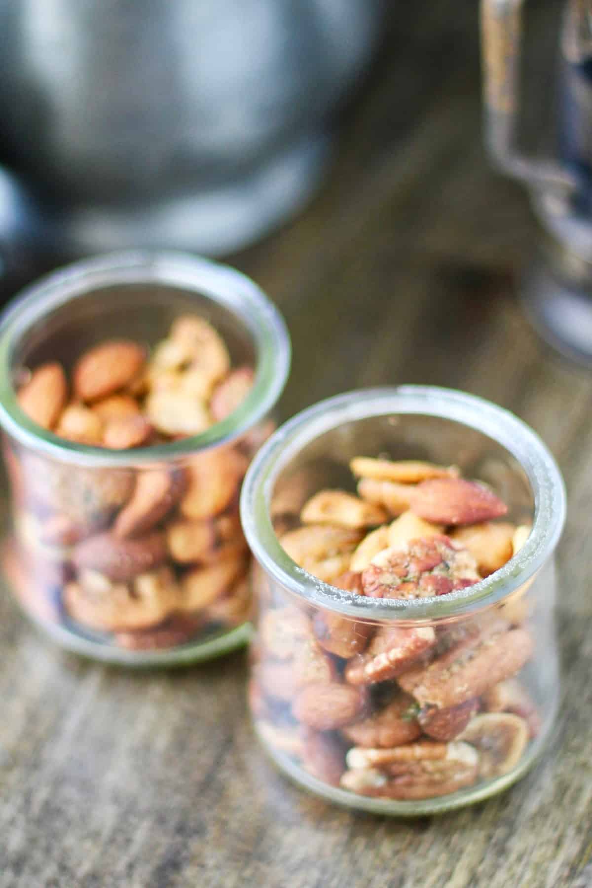Sweet and Spicy Roasted Nuts