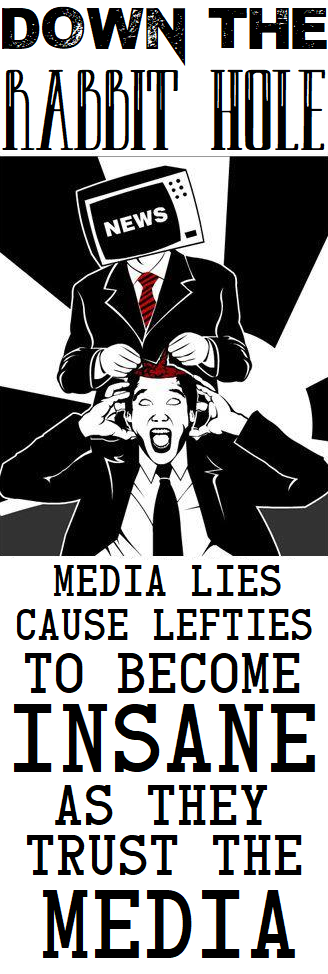 Down the RABBIT HOLE- Media Lies Cause People To Become INSANE