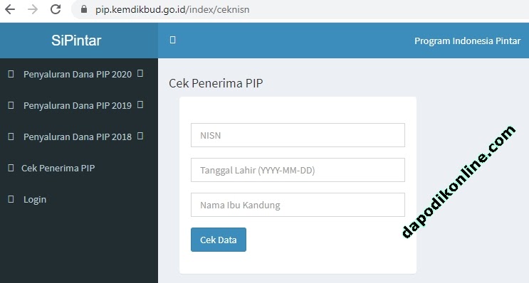 Dapodikonline Com Panduan Aplikasi Pendidikan Untuk Guru Operator Sekolah Dan Tenaga Kependidikan