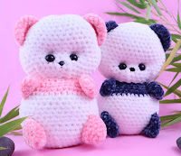 PATRON GRATIS OSO PANDA AMIGURUMI 43489