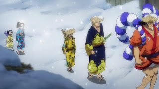 ワンピースアニメ | イゾウ 菊之丞 兄弟 幼少期 | ONE PIECE IZO and KIKUNOJO | Hello Anime !