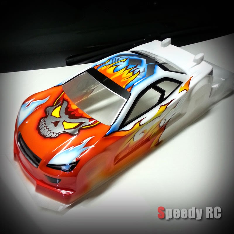Speedy RC Racing Blog New Airbrush Paint Job of August