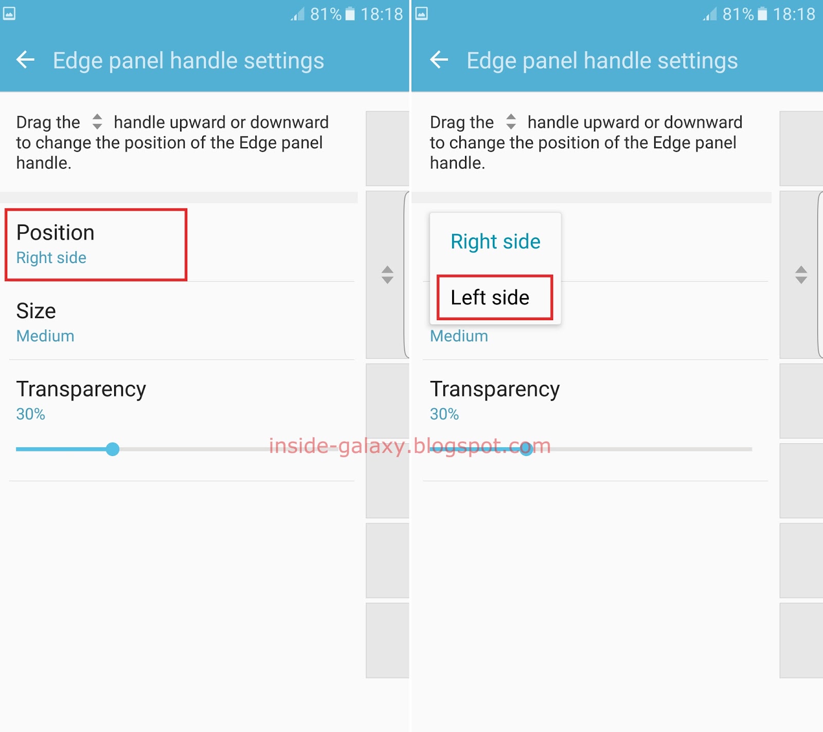 Inside Galaxy Samsung Galaxy S7 Edge How to Change Edge Panel