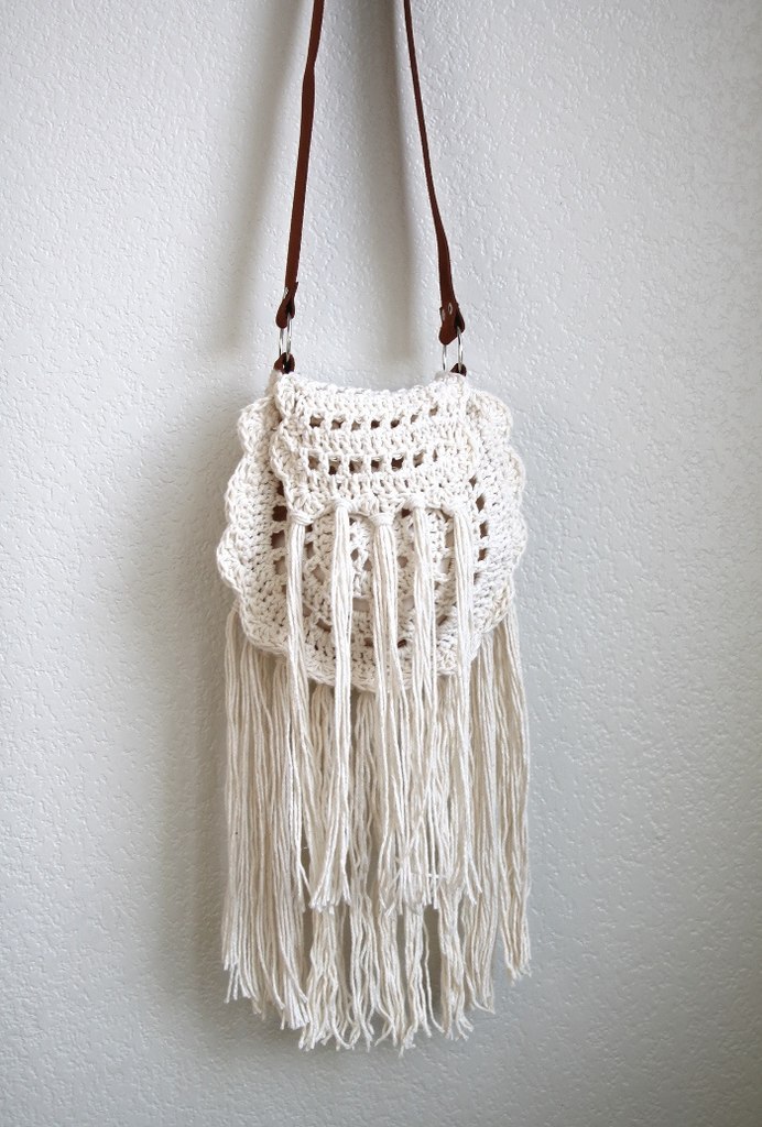 crochet boho bolsa