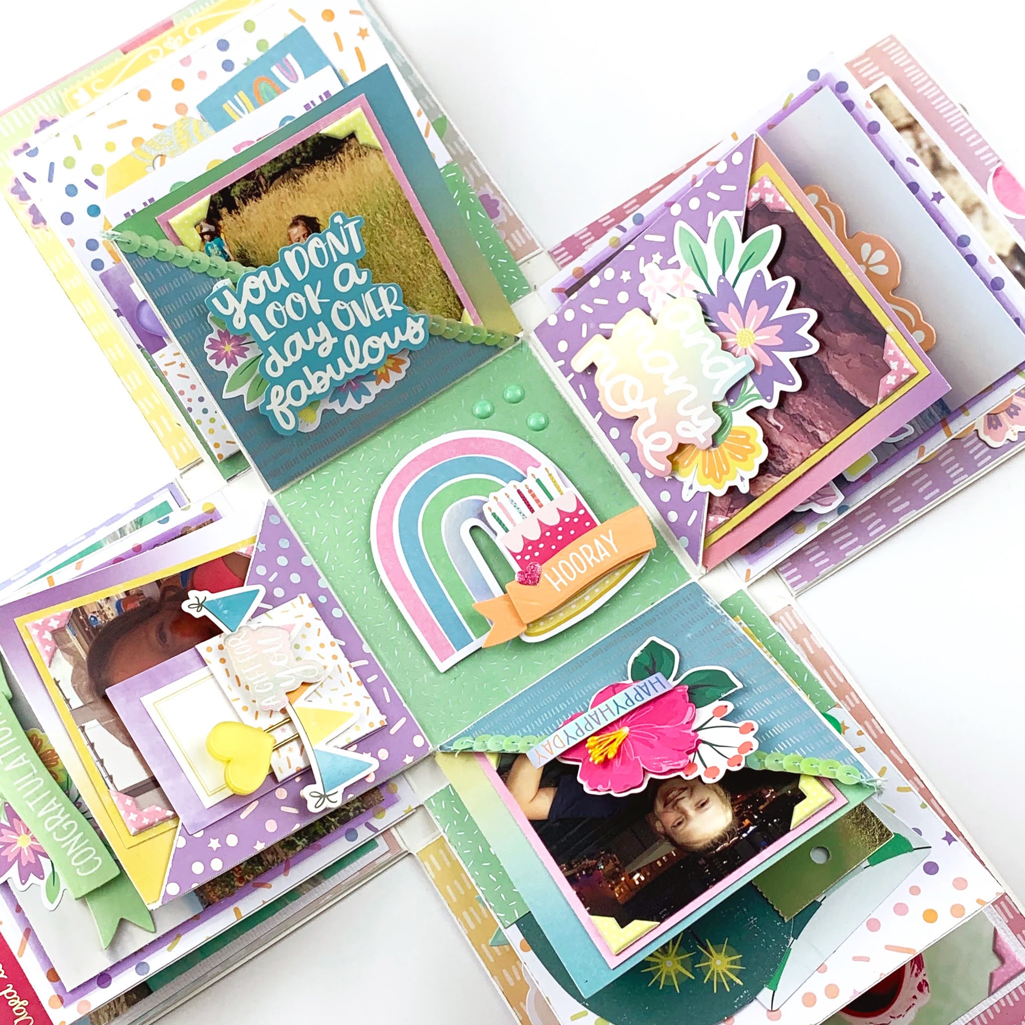 Memory Explosion Box Examples from Friends Paige Taylor Evans