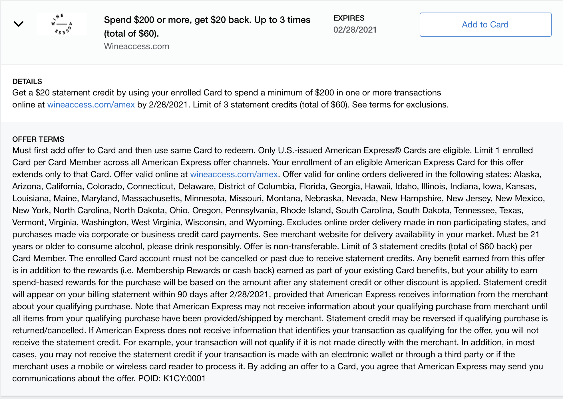 The Wellesley Wine Press Wine Access New Amex Offers + 15 Off Next 3