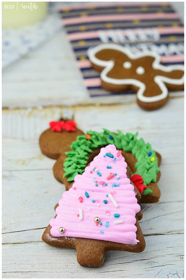 Galletas de Jengibre faciles- El mejor REGALO DE NAVIDAD