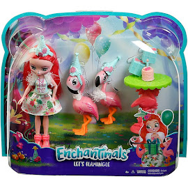 Enchantimals Kiba Core Theme Pack Let's Flamingle Figure