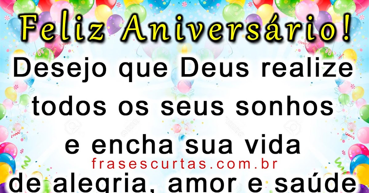 Featured image of post Mensagens De Feliz Aniversario Evangelicas Que a felicidade te persiga para sempre