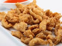 Resep Kulit Ayam Crispy Pedas