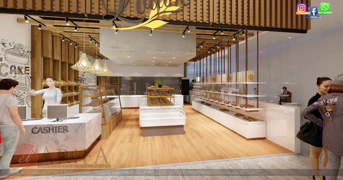 INTERIOR OUTLET / TOKO ROTI DAN KUE - .:: CV. EL ARIFA INTERIOR
